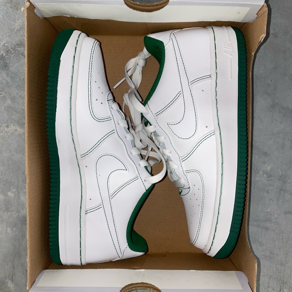Women’s Nike Air Force 1 ‘07 Sketch White Green